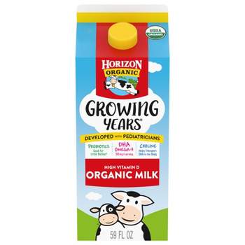 Horizon Organic Growing Years Whole Milk with DHA Omega-3 - 59oz
