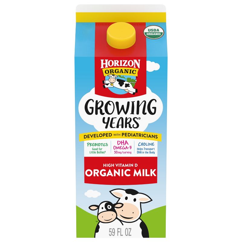 Horizon Organic Growing Years Whole Milk with DHA Omega-3 - 59oz, 1 of 13