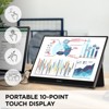 Manufacturer Refurbished - ViewSonic TD1655 15.6 Inch 1080p Portable Monitor with IPS Touchscreen  (CR) - 3 of 4