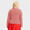 Women's Shrunken Crewneck Pullover Sweater - A New Day™ - 2 of 3