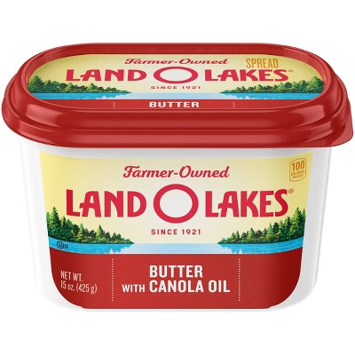 Land O Lakes Butter with Canola Oil - 15oz