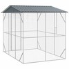 vidaXL Bird Cage Anthracite 215 x 208 x 247 cm Galvanized Steel - 2 of 4