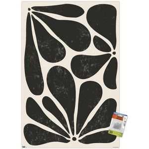 Trends International Contemporary Botanical Minimalist Unframed Wall Poster Print Clear Push Pins Bundle 22.375" x 34" - 1 of 4