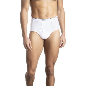 Fruit Of the Loom Men's Cotton Briefs, 6 Pack - 1 of 3