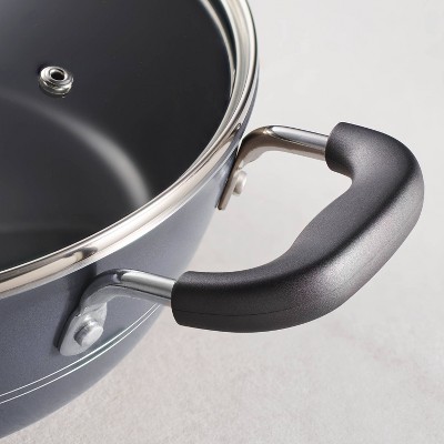 Tramontina 4.5qt Aluminum Non Stick Coverd Dutch Oven - Blue_2