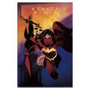 Trends International DC Comics: Dark Artistic - Wonder Woman Framed Wall Poster Prints - 1 of 4