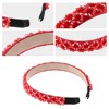 Unique Bargains Women's Bling Rhinestone Headband 0.79 Inch Wide 1 Pc - 4 of 4