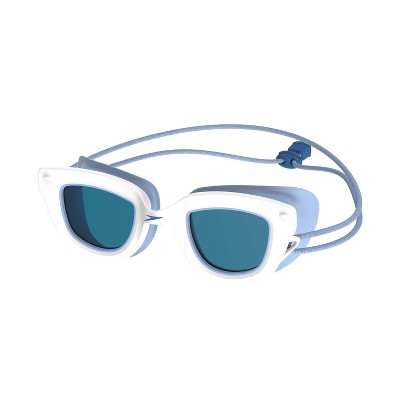 Speedo Kids' Sunny Vibes Swim Goggles - White/Blue