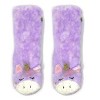 Oooh Yeah Women's Animal Grippers Slipper Socks (Magic Unicorn) - 2 of 4