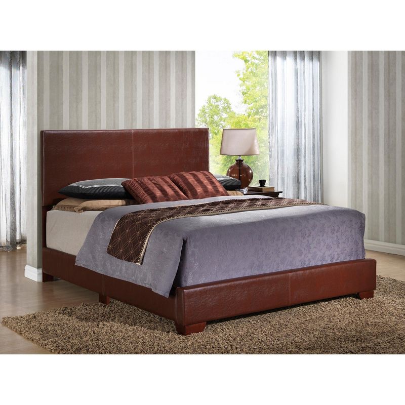 Passion Furniture Aaron Upholstered King Panel Bed, 3 of 4