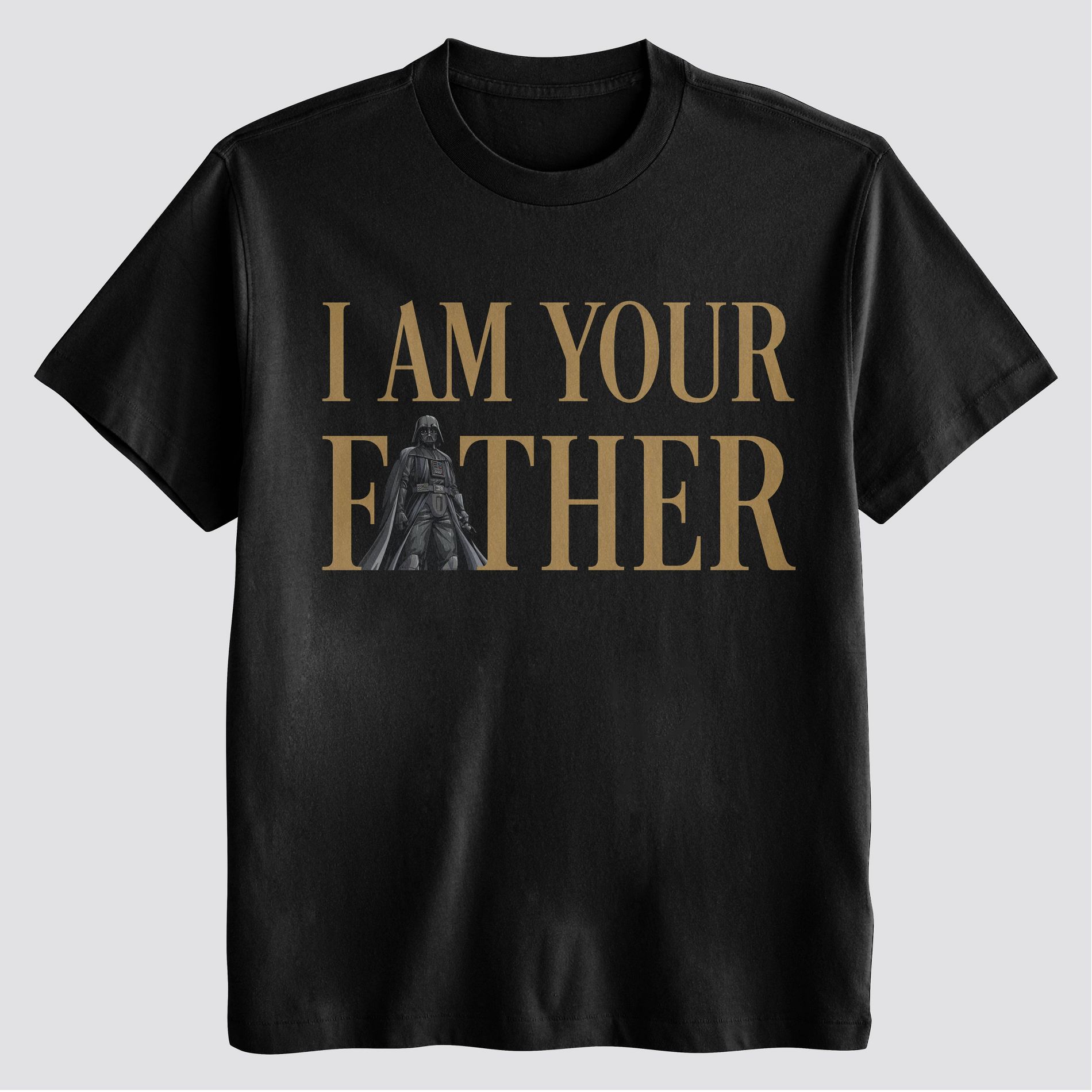 Men's Star Wars I Am Your Father Short Sleeve Graphic T-Shirt - Black