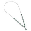 SOHI Women's Emerald Green The Monaco Collar Necklace - 2 of 4