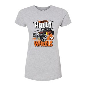 Women's - Hot Wheels - Halloween Fitted Graphic T-Shirt - 1 of 3