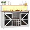 Bella Depot 55.1'' Farmhouse Wine Cabinet for Kitchen and Dining Room - 4 of 4