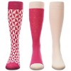 Memoi Kaleidotones Cotton Blend Crew Sock 3 Pack - 2 of 4