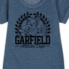 - Garfield - Athletic Dept Graphic Short Sleeve Fleece Dress - 2 of 4