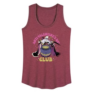 Women's - Disney Villains - Valentine's Day Graphic Racerback Tank - 1 of 4
