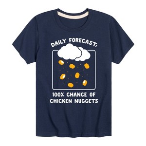Boys' - Instant Message - Weather Chicken Nuggets Short Sleeve Graphic T-Shirt - 1 of 4