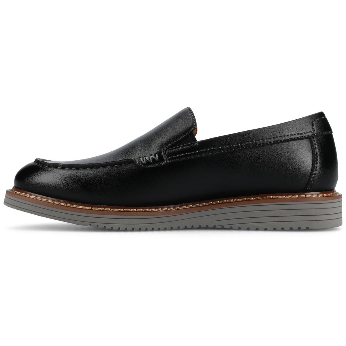 Vance Mens Oneal Medium and Wide Width Venetian Loafer Dress Shoe - thumbnail 2