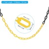 Unique Bargains Adjustable Crowd Control at Driveway Plastic Chain Barrier with Snap Hook - 2 of 4