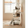 Feandrea Cat Tree, 77.5-Inch Tall Modern Cat Tower, Multi-Level Cat Condo for Indoor Cats - image 4 of 4