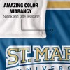 St. Mary'S University Primary Logo Silky Touch Blanket White 50x60 - 4 of 4