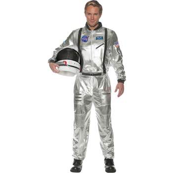 Halloween Express Kids Astronaut Costume - Size 14-16 - Silver