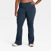 Women's High-Rise Fleece Lined Winter Flare Leggings - All In Motion™ - 4 of 4
