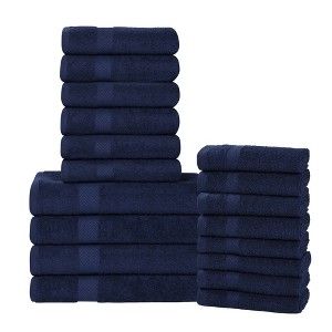 Quick-Drying Cotton Towel Set by Blue Nile Mills - 1 of 4