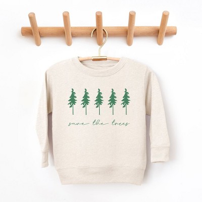 The Juniper Shop Save The Trees Toddler Graphic Sweatshirt