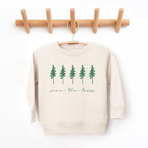 The Juniper Shop Save The Trees Toddler Graphic Sweatshirt - 1 of 2