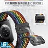 Waloo Braided Nylon Magnetic Loop Band For Apple Watch - 4 of 4