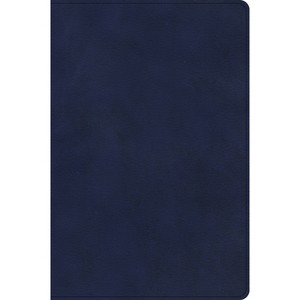 CSB Rainbow Study Bible, Navy Leathertouch, Indexed - by  Csb Bibles by Holman (Leather Bound) - 1 of 1