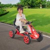 VEVOR Kids Pedal Go Kart, 4 Wheel Off-Road Pedal Go Cart Ride On Toy for Kids, Steering Wheel, Adjustable Seat, Non-slip Big Wheels - 2 of 4
