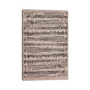 Modern Art Sheet Music Ode to Joy by 5by5collective Unframed Wall Canvas - iCanvas - 1 of 4