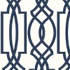 Transform Blue Trellis Peel and Stick Wallpaper - 4 of 4