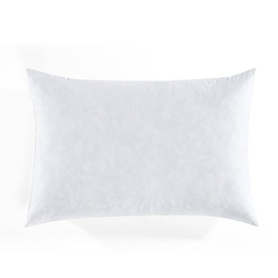 Feather Down with Cotton Insert Throw Pillow Cover White - Lush Décor