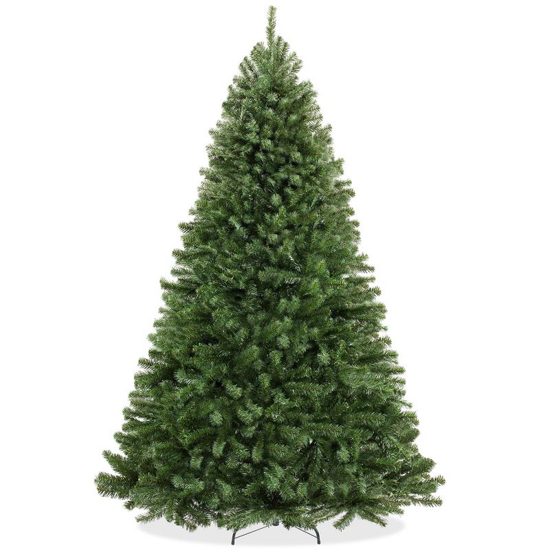 Casafield Artificial Green Spruce Christmas Tree with Metal Stand, 1 of 8