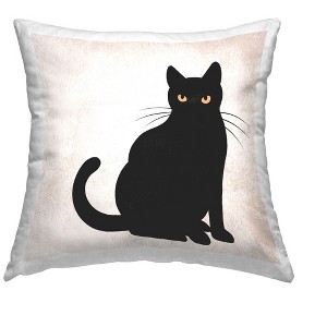 Stupell Industries Black Cat Eyes Silhouette, 18 x 18 - 1 of 3