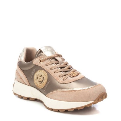 Женские кроссовки Carmela Women's Luxury Leather Casual Sneakers 161997 BEIGE 6 — фото 3