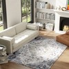 HOMCOM 4x6 Area Rug, Vintage Machine Washable Rug, Non-Slip Floor Carpet for Living Room, Bedroom, Dining Room, Home Office, Brown and Green - 3 of 4