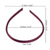 Unique Bargains Women's Classic Elegant Fabric Fine Hairband 5.31"x4.53" 1 Pc - 3 of 4
