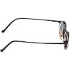 Calabria Magnetic Clip On #210 Unisex Oval Bi-Focal Reading Polarized Sunglasses in Matte Black/Grey +2.00-(Lens Width: 48mm|Temple Length: 140mm) - 4 of 4