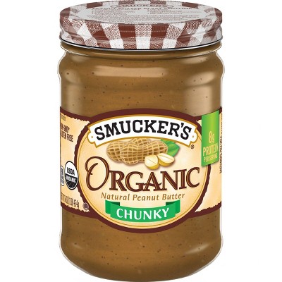 Smucker's Organic Chunky Peanut Butter - 16oz