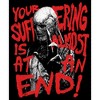 Men's Stranger Things Vecna Suffering Almost At An End T-Shirt - 2 of 4