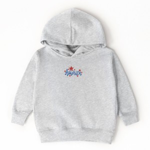 The Juniper Shop Embroidered America Stars Toddler Hoodie - 1 of 4