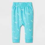 Baby Fair Isle Jogger Pants - Cat & Jack™ Light Blue