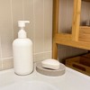 Aoibox Resin Soap Dish Holder for Bathroom, Shower, Kitchen Sink - Elegant and Durable Soap Tray for Bar Soaps, Sponges, and Small Items - 2 of 4