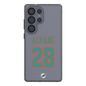 NFL Miami Dolphins Players Game Tactic Clear Cell Phone Case for Samsung Galaxy - 1 of 4