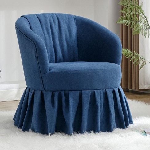 Skirted desk online chair